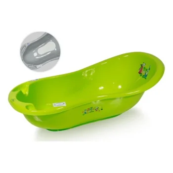 Lorelli kadica 100cm sa čepom i neklizećom podlogom green little bear Lorelli kadica 100cm sa čepom i neklizećom podlogom green little bear